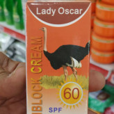 کرم ضد آفتاب برند lady oscar مناسب انواع پوست spf 60